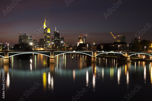 Frankfurt bei Nacht © DirkR