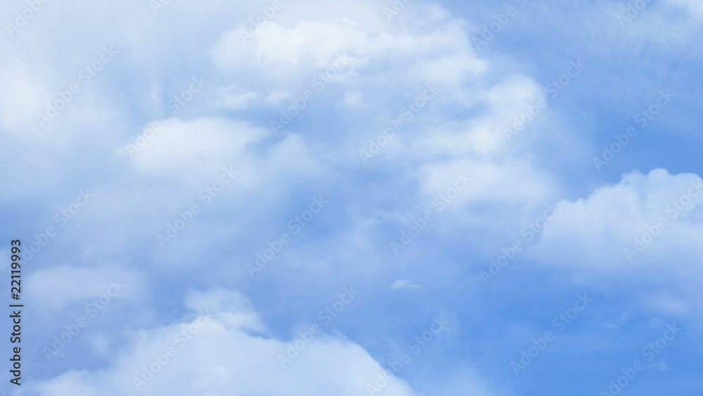 flying in the sky 3# - looped  animation from left side