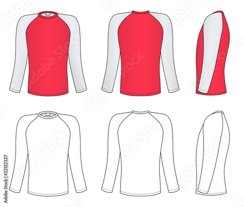 Raglan sleeve t-shirt