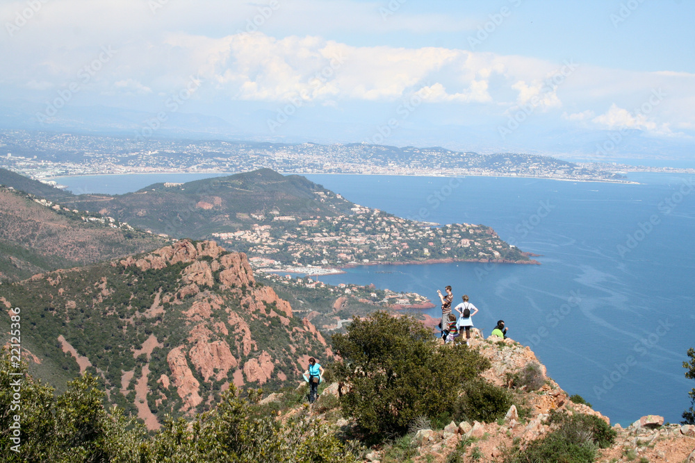 Panorama sur Cannes
