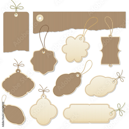 set of tags