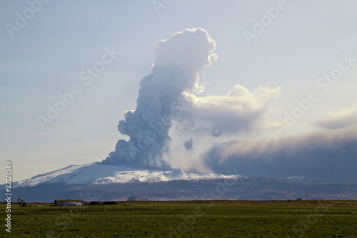Eyjafjallajokull volcano photo