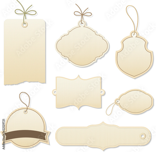 set of tags