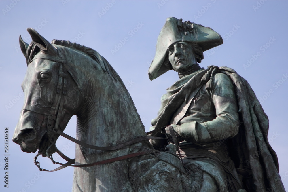 Naklejka premium Berlin, Friedrich der Große