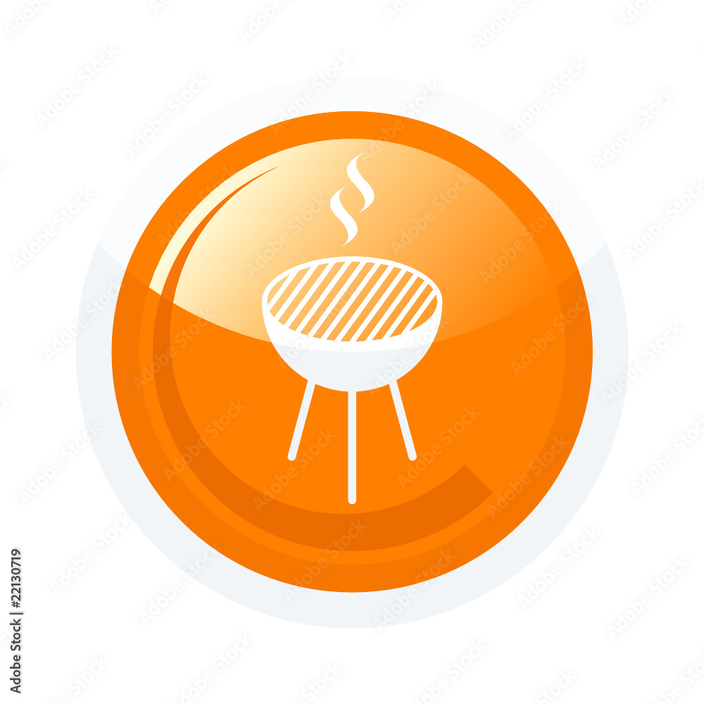 grill grillen symbol zeichen restaurant Stock Vector | Adobe Stock