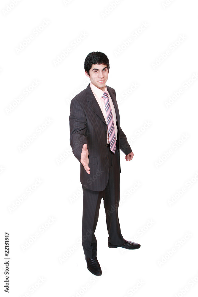 friendly business man friendly business man