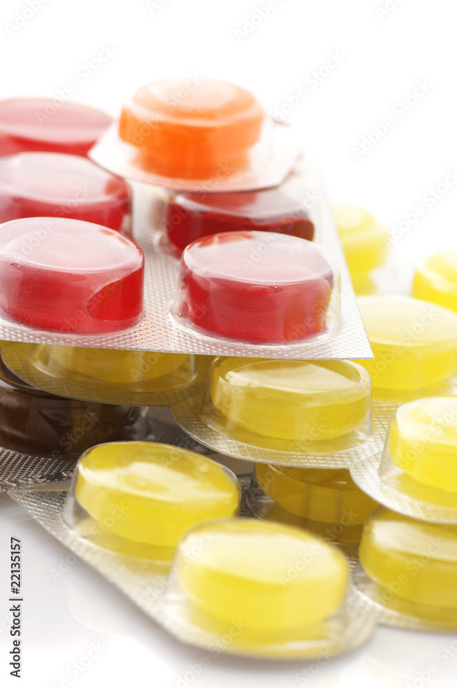 Colorful lozenges