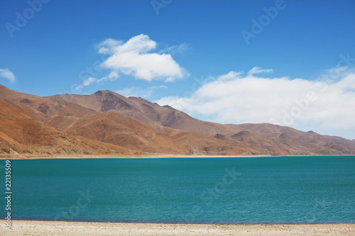 Lake in mountains