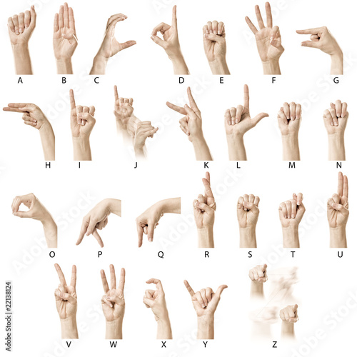 ASL Alphabet with labels