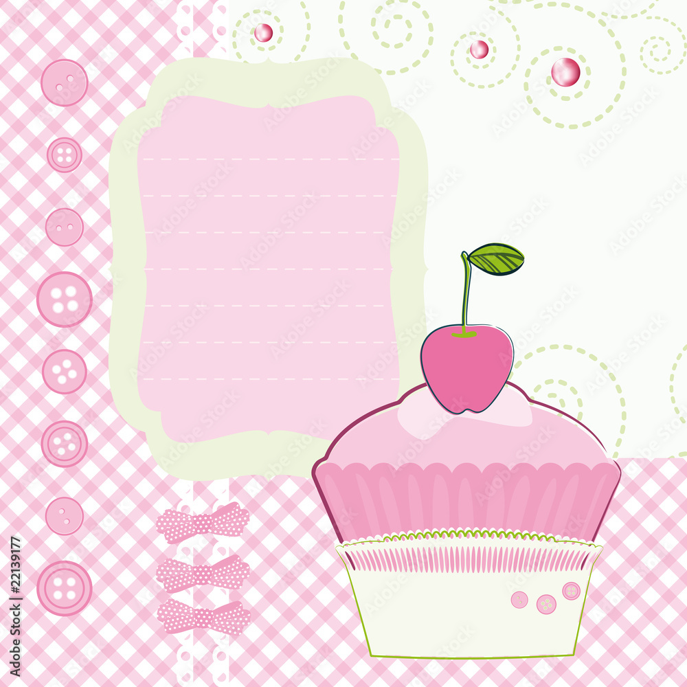 Background with cartoon Cake. Mother's Day. Background with cartoon Cake. Mother's Day.