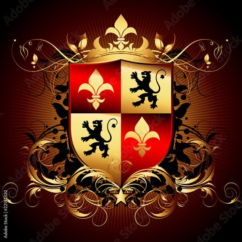 ornamental shield
