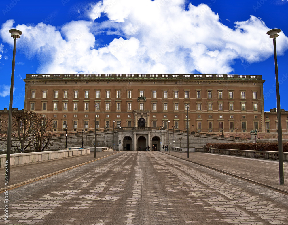 Palais royal à Stockholm : Stockholms Slott