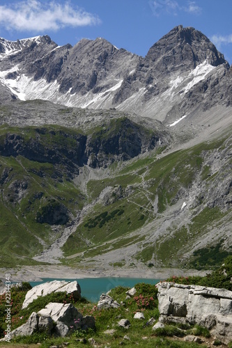 Alpen - Lünersee and Schesaplana