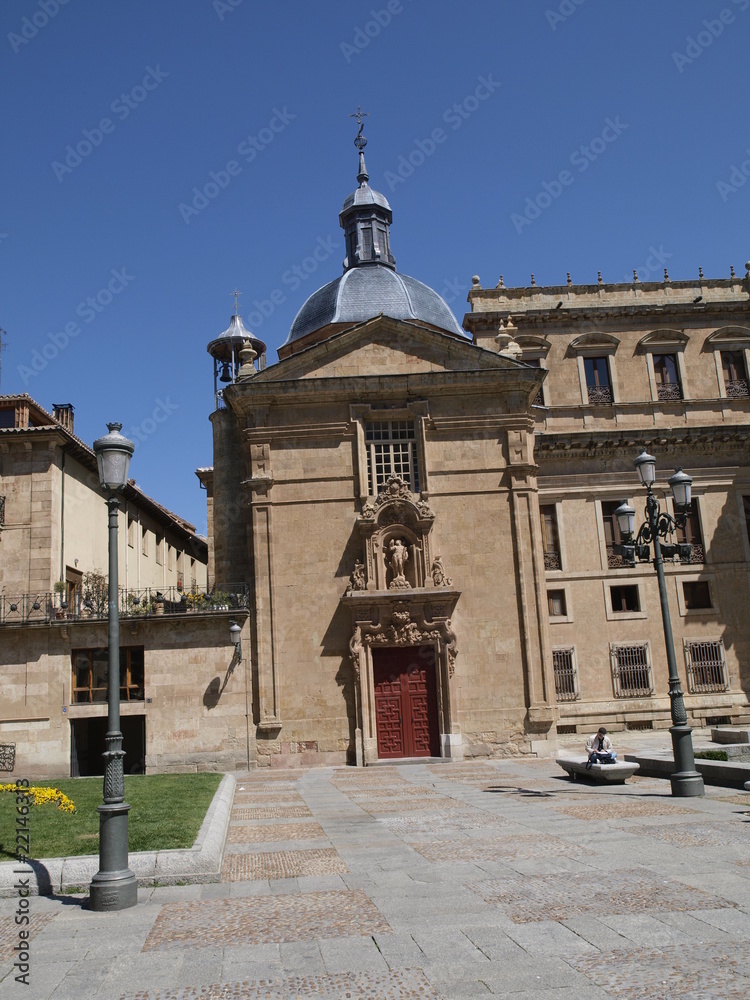 Iglesia barroca en Salamanca