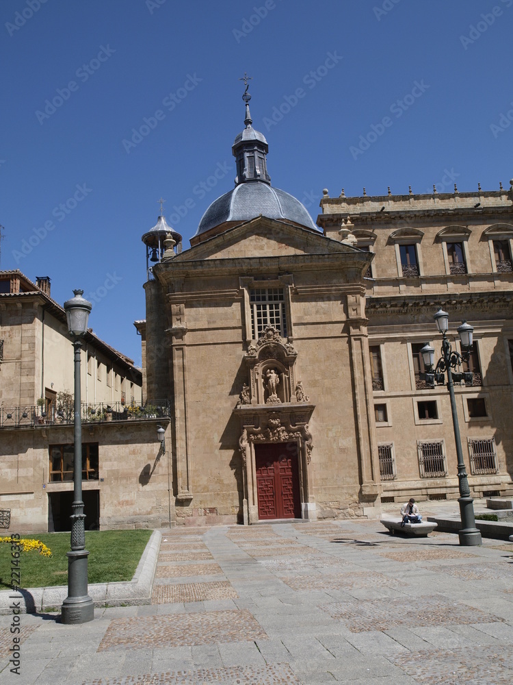 Naklejka premium Iglesia barroca en Salamanca
