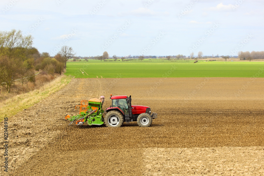 Obraz premium seed drill