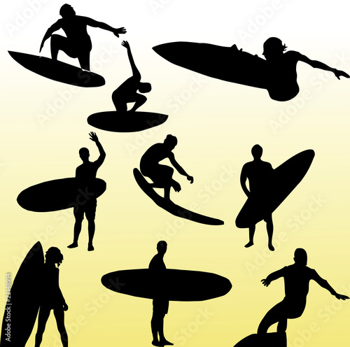 surfing vector