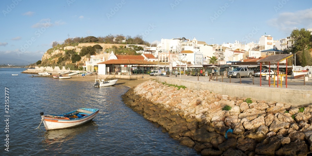 A typical scenario in Alvor in a sunny afternoon.