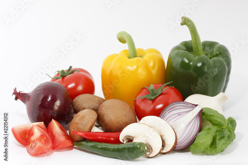 Frisches, knackiges Gemüse