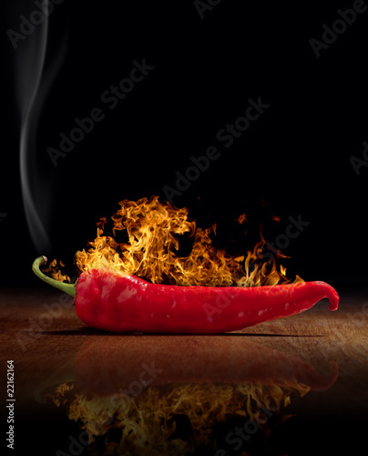red hot chili pepper burns