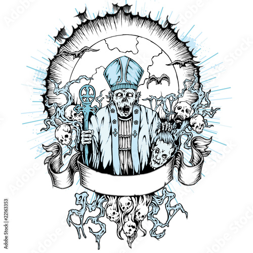 T-Shirt Print Zombie