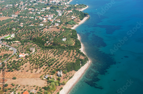 Air image from Greek Peloponnese