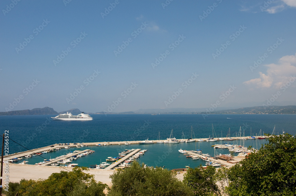Harbor Pylos in Greece