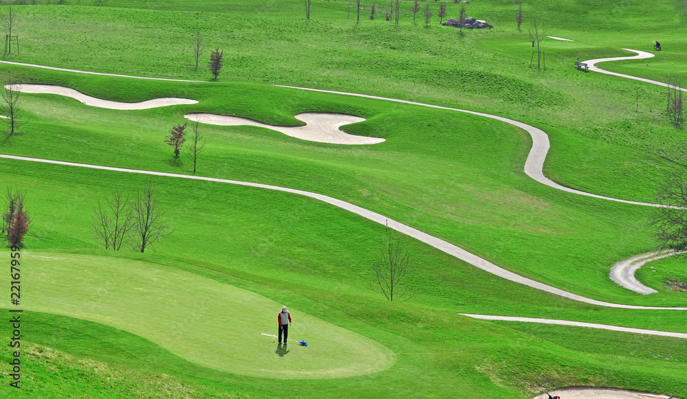 Obraz premium Golf