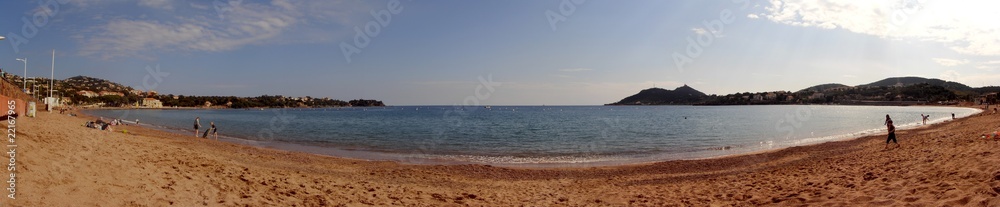 panoramique plage agay