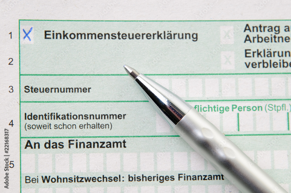 Einkommenssteuererklärung