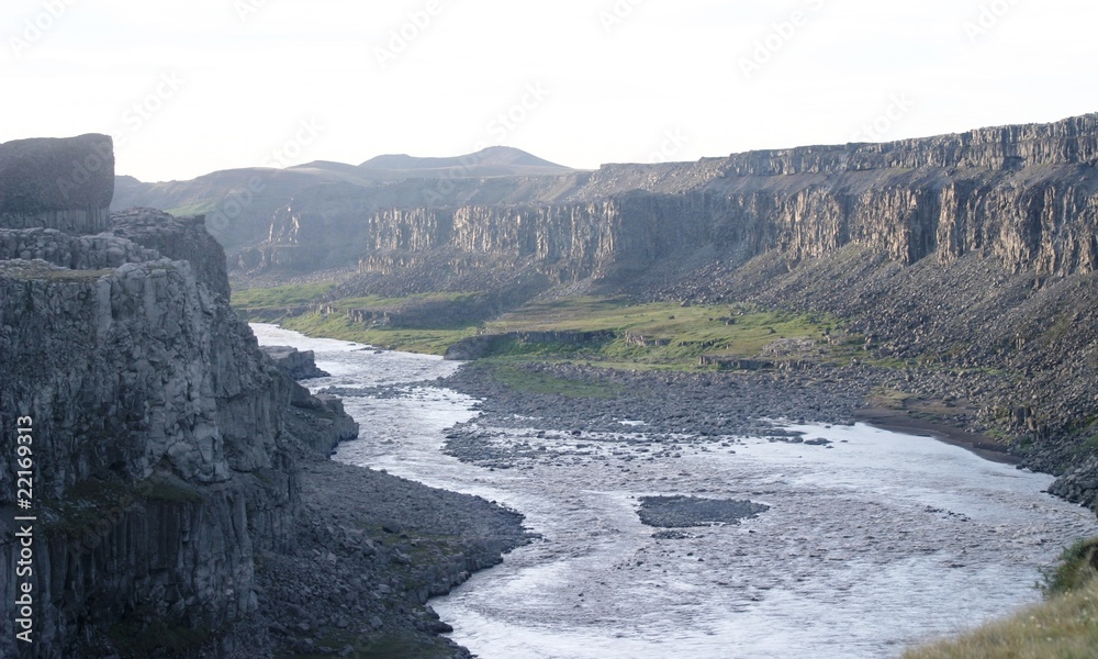 Grand canyon de Jokulsa