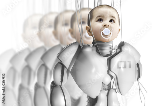 Child robot, creating clones, genetic engineering