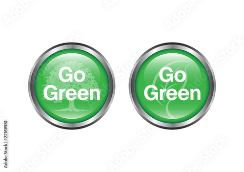 Go Green Buttons