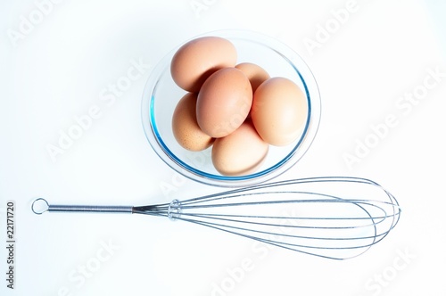 egg on white