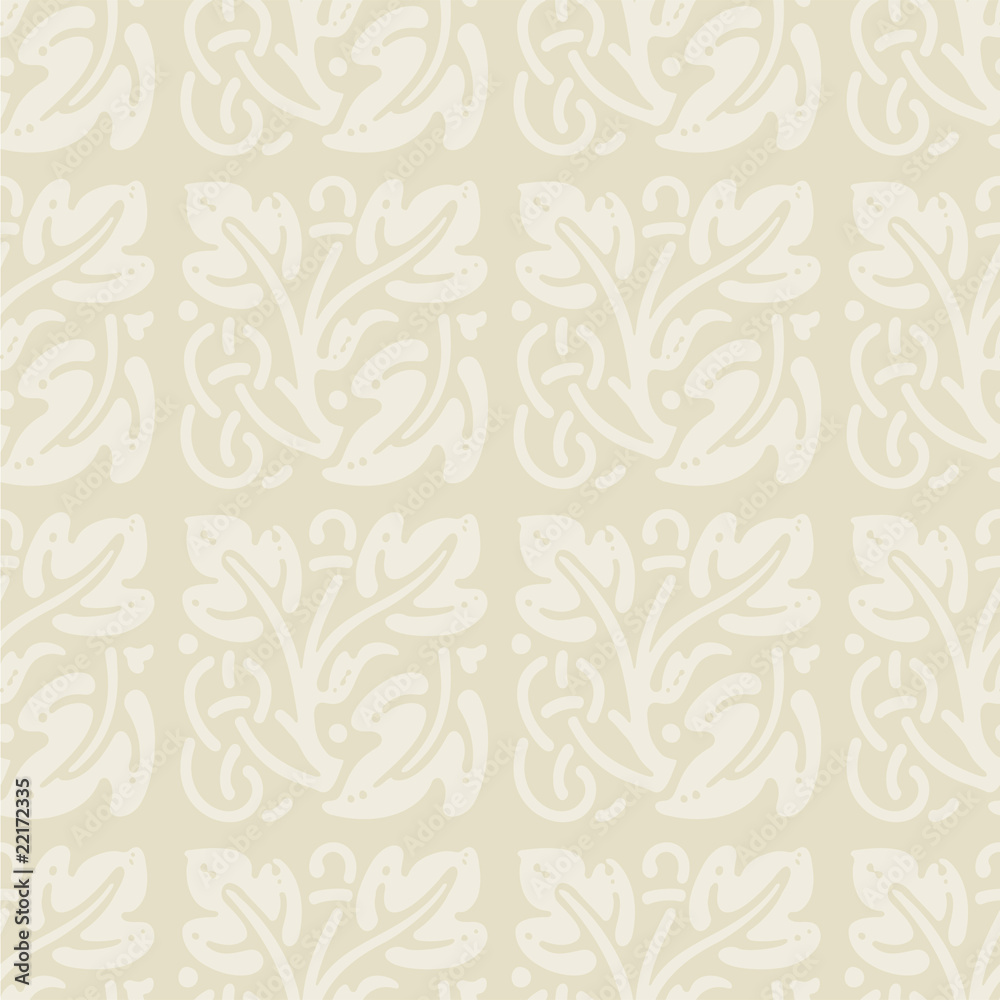 Old style floral ornamental seamless pattern in vector format Old style floral ornamental seamless pattern in vector format