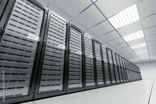 Obraz na płótnie Server room