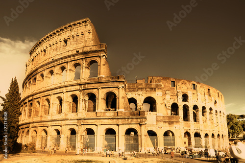 great Italian landmarks series - Colosseum photo
