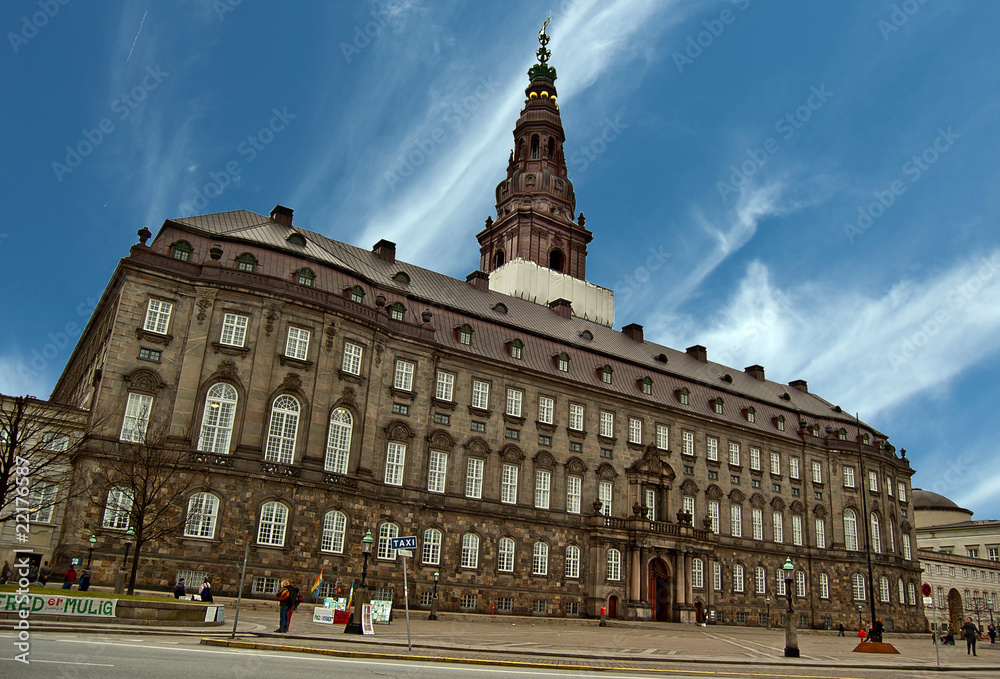 Christiansborg - Château de Christiansborg à Copenhague