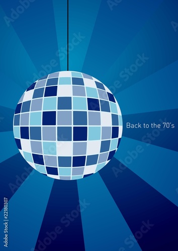 Back to eighties disco ball