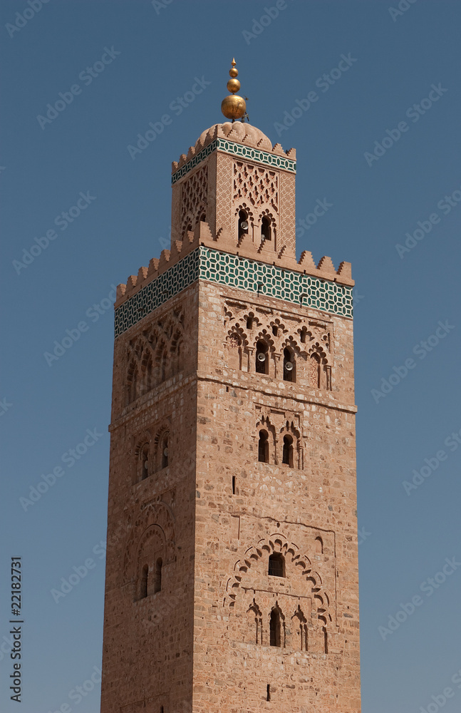 Minarett in Marrakesch