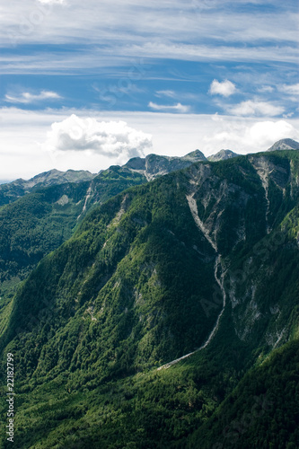 Slowenische Alpenlandschaft