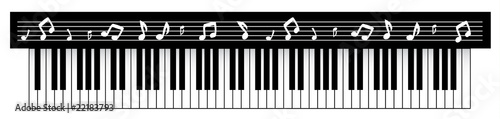 Black piano