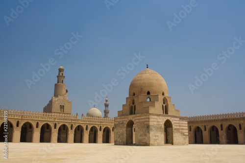 Ahmed Ibn Tulun Mosque in Cairo  Egypt