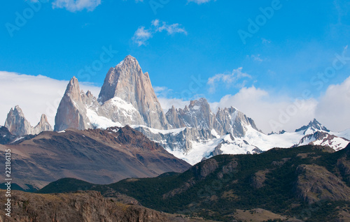 Fitz Roy mountain and Laguna de los Tres, Patagonia, Argentina