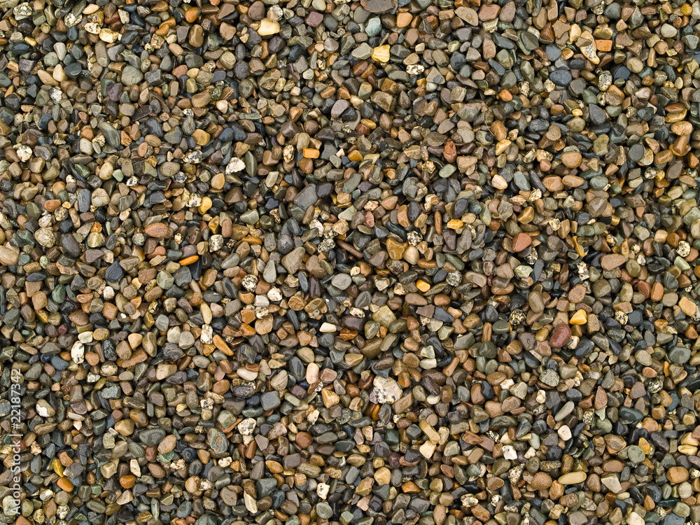 Playground Pea Gravel Wet from a Recent Shower Playground Pea Gravel Wet from a Recent Shower