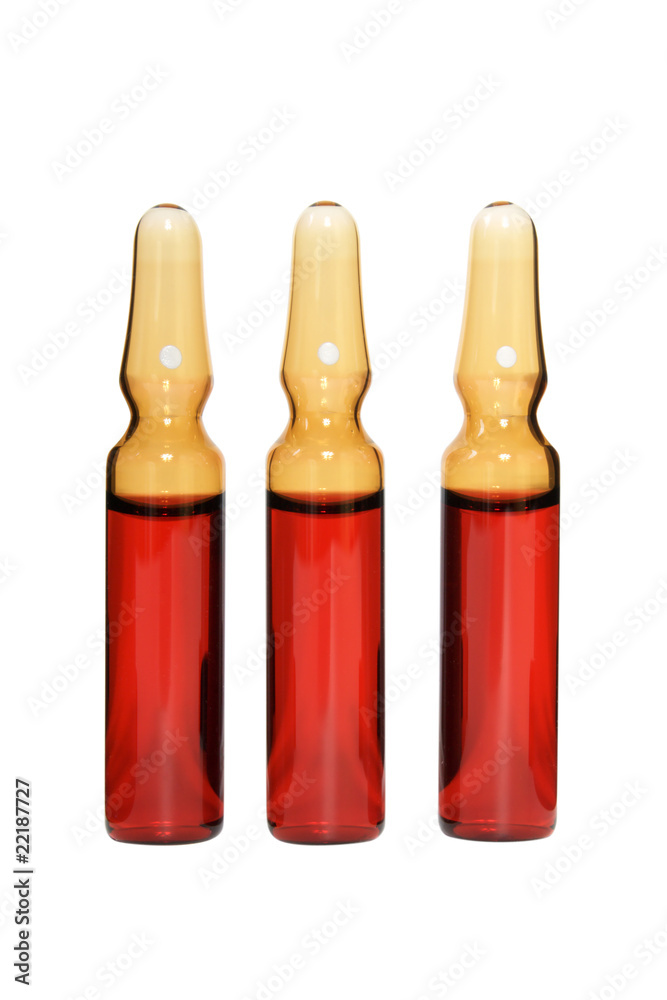 Red ampoules