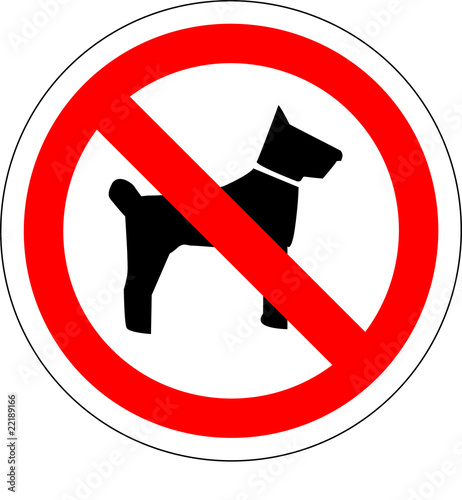 Interdit au chien
