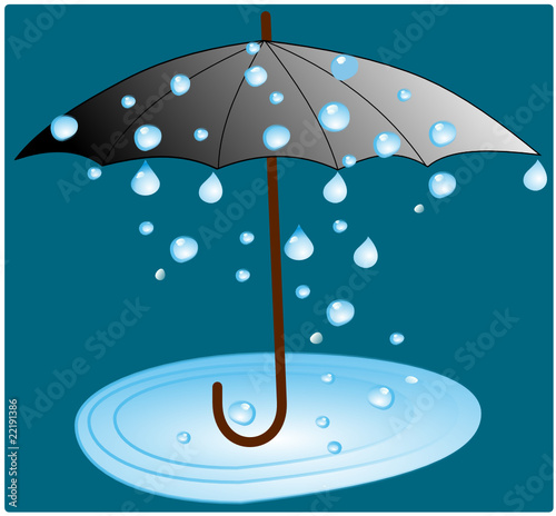 Un petit coin de parapluie.