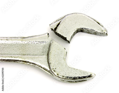 One broken wrench