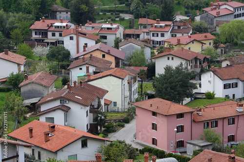 tetti di case dall'alto